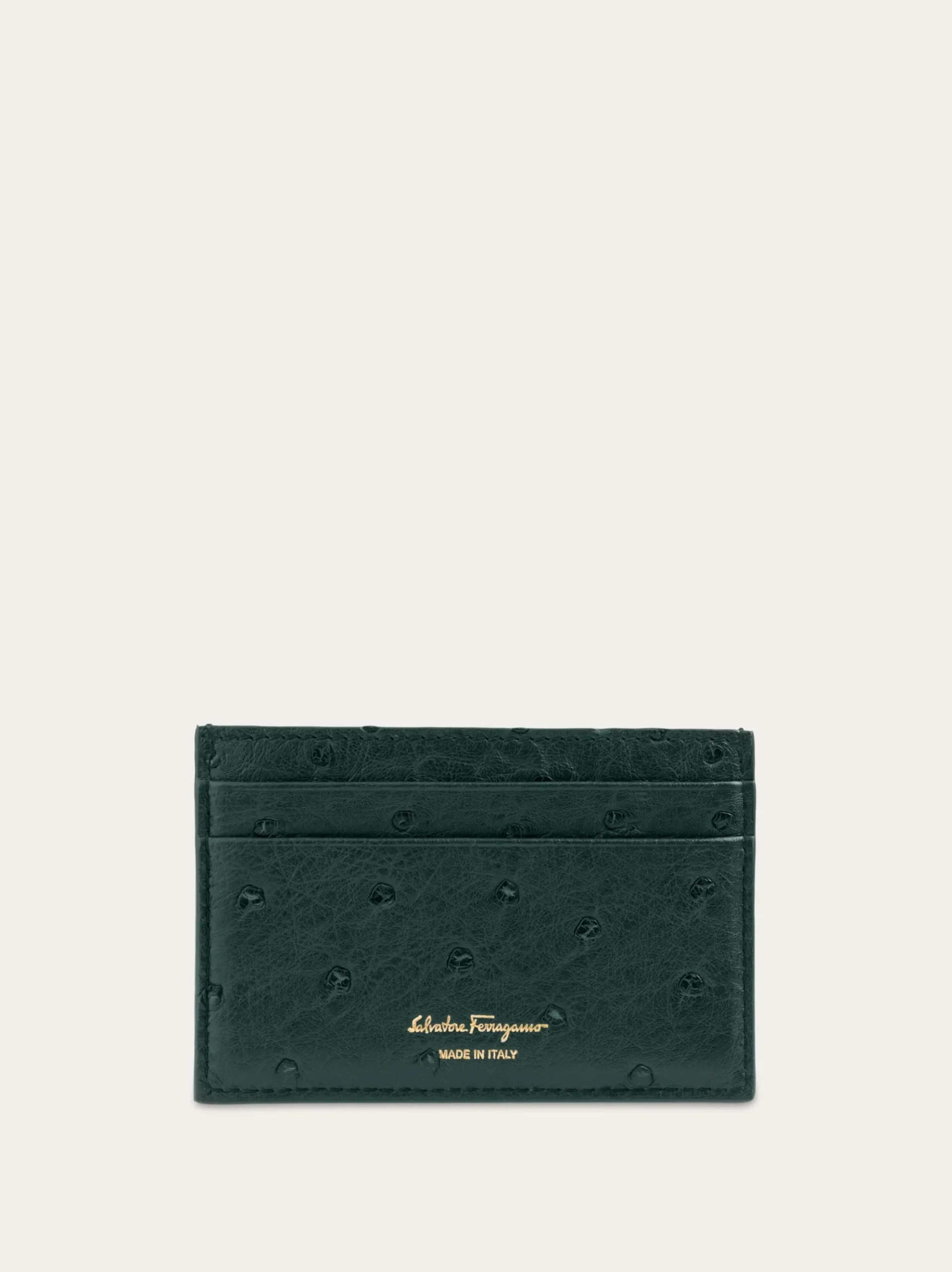 Gancini card holder - Women