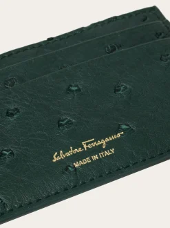 Gancini card holder - Women