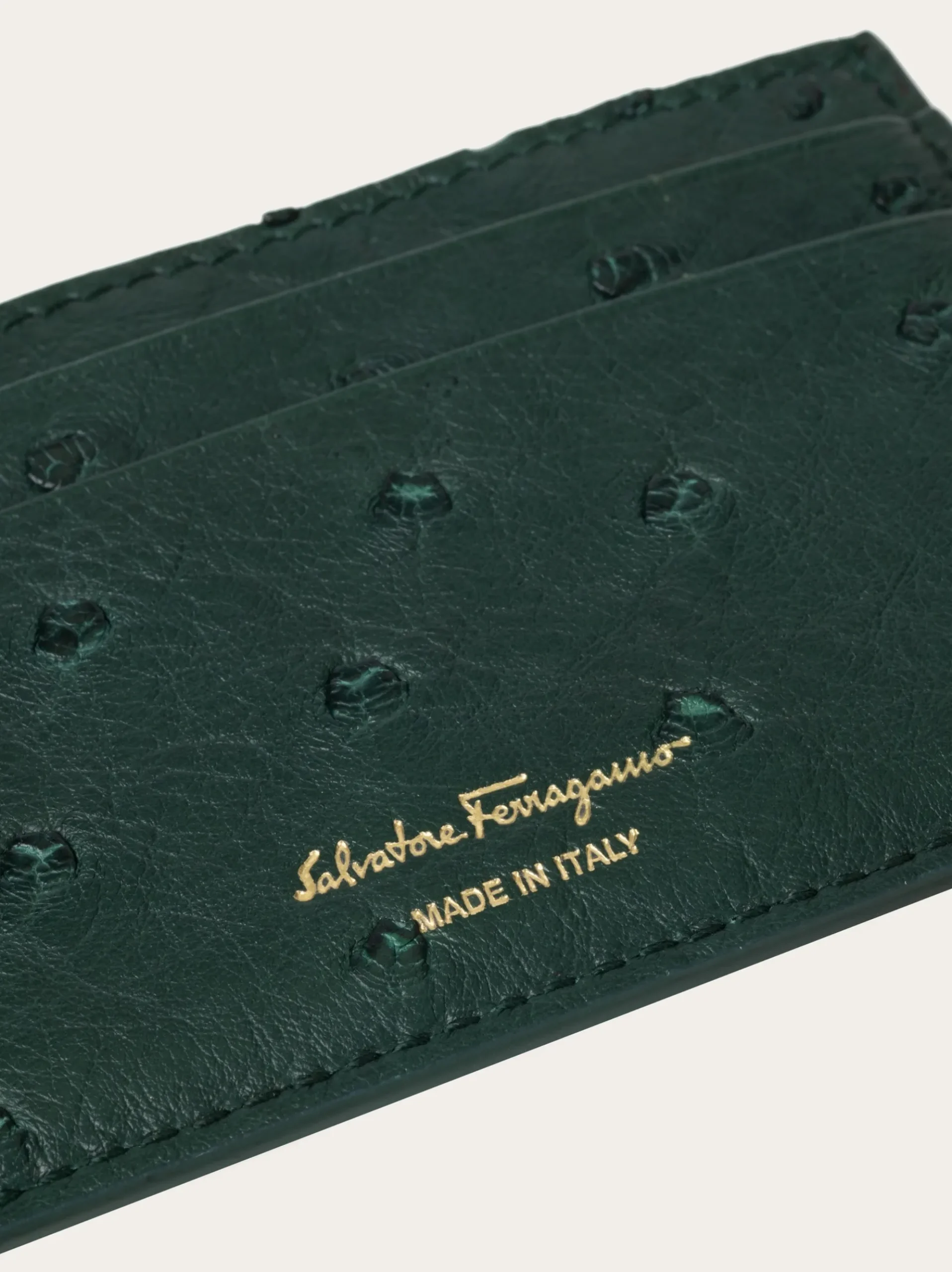 Gancini card holder - Women