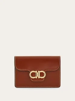 Gancini card holder - Women
