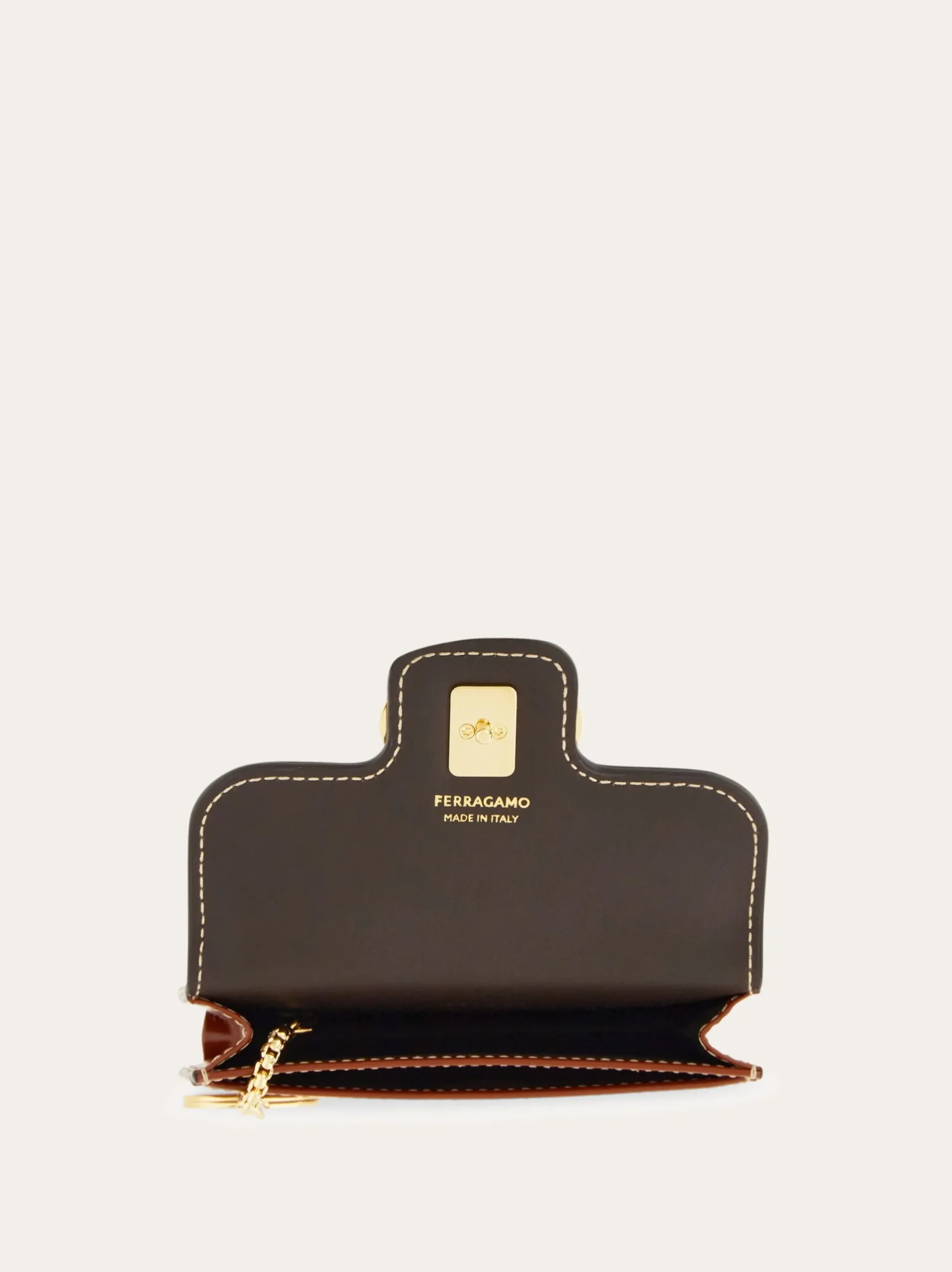 Gancini card holder - Women