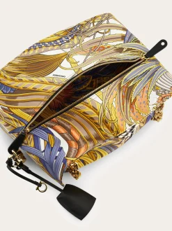 Gancini chain folded shoulder bag (S) - Women