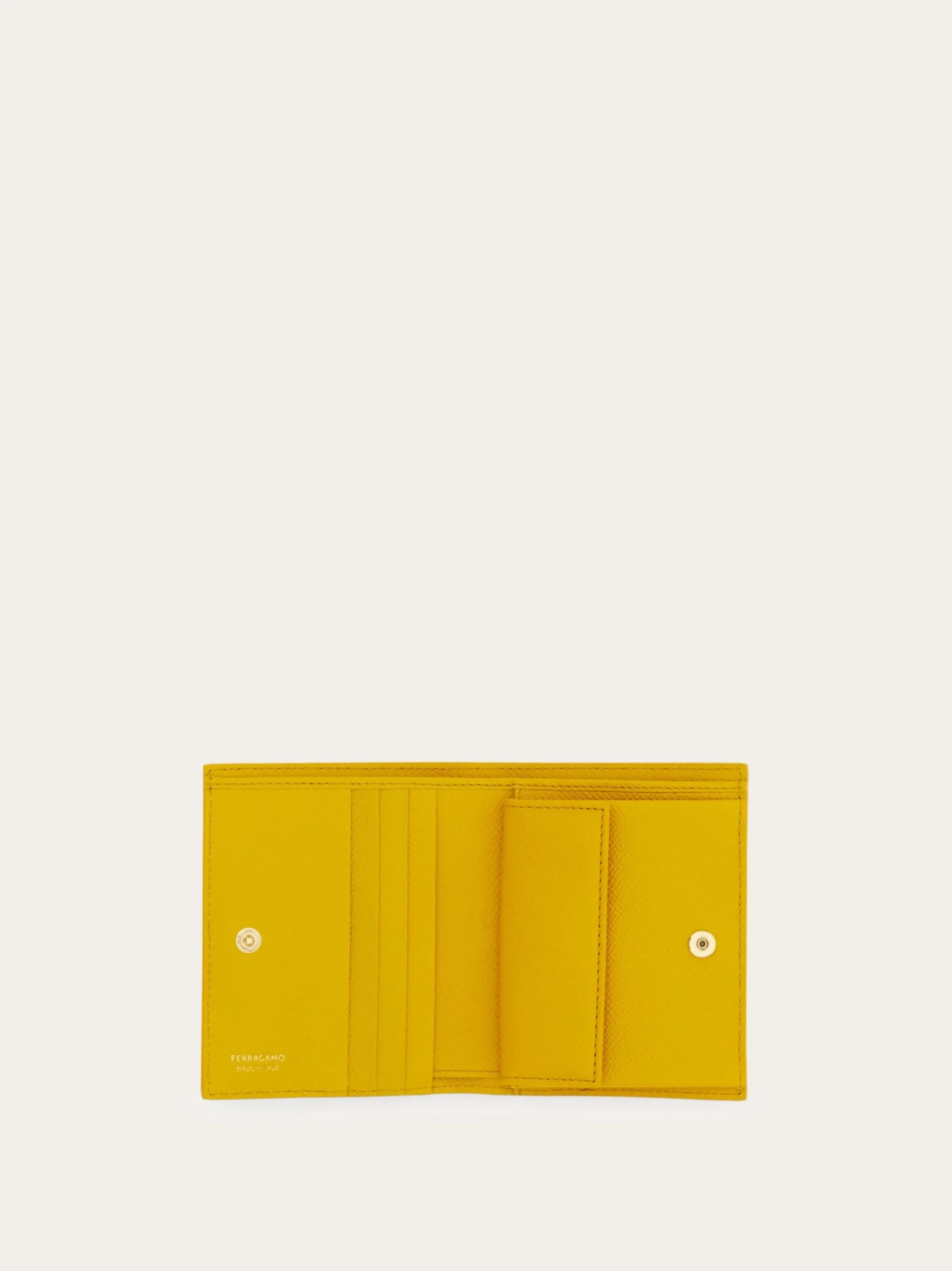 Gancini compact wallet - Women