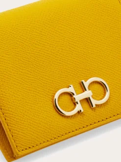 Gancini compact wallet - Women