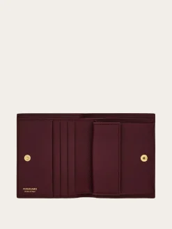 Gancini compact wallet - Women