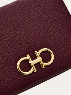 Gancini compact wallet - Women