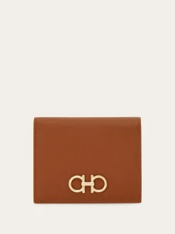 Gancini compact wallet - Women