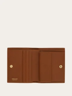 Gancini compact wallet - Women