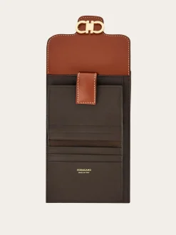 Gancini compact wallet - Women