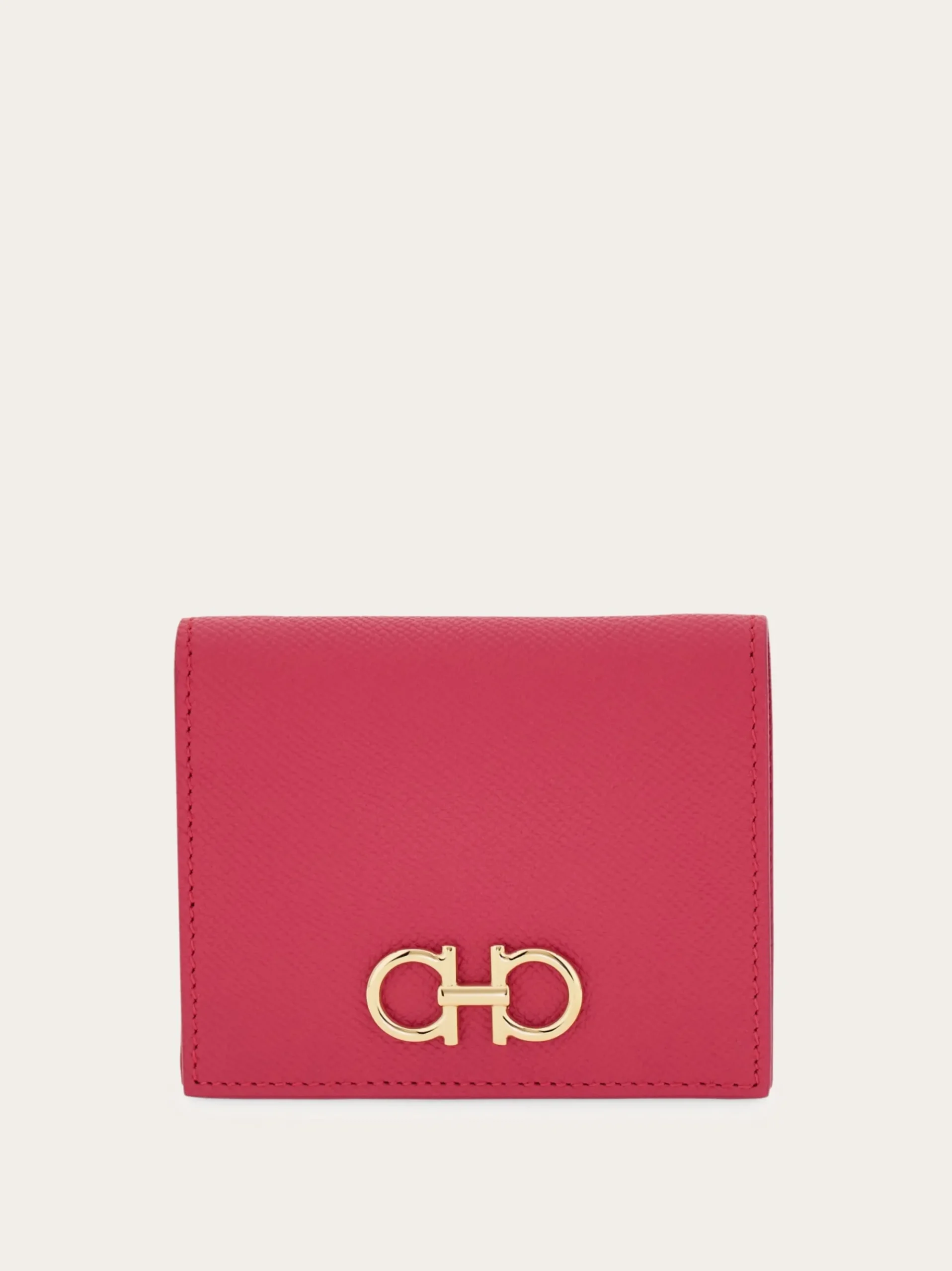 Gancini compact wallet - Women