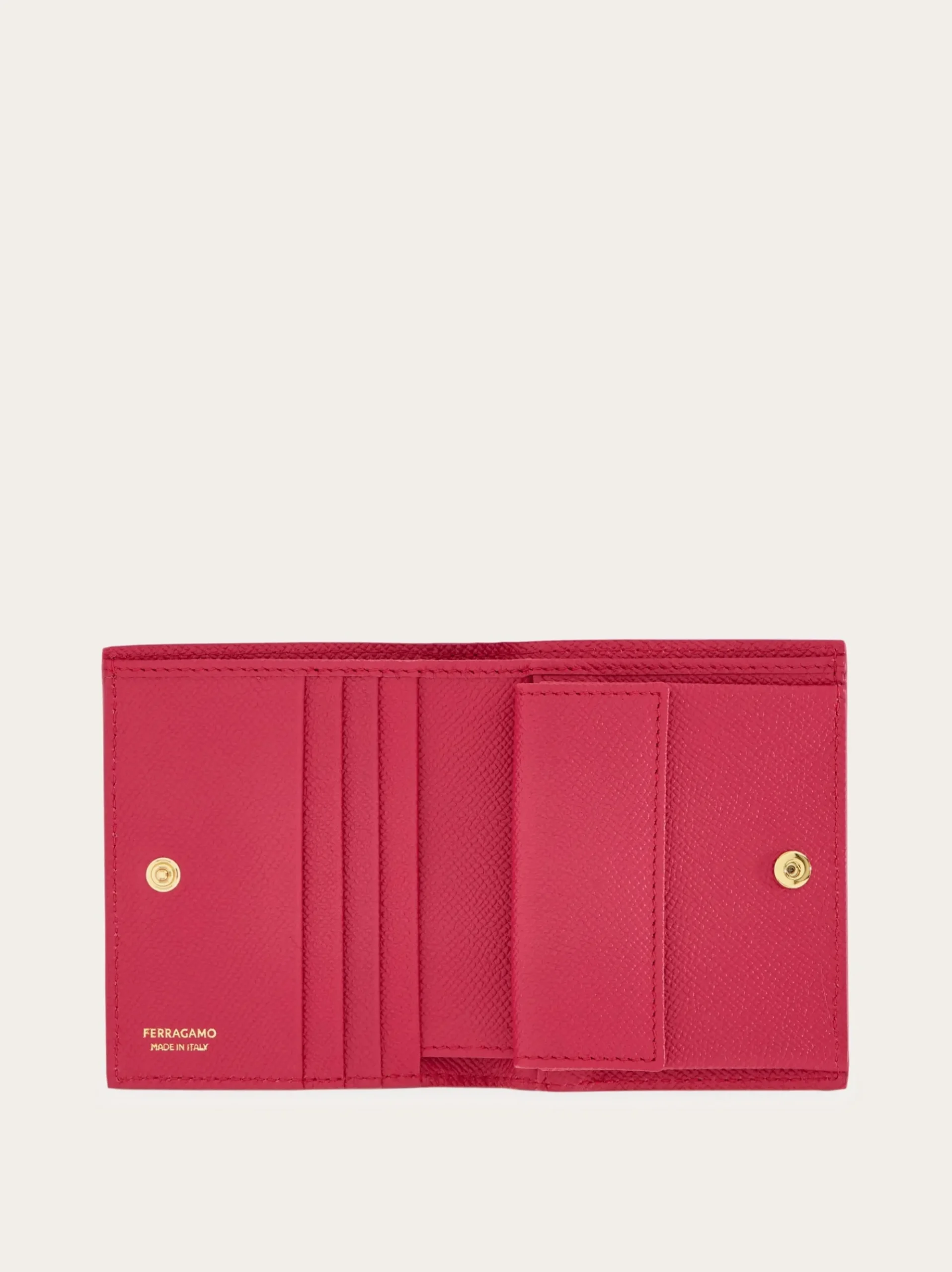 Gancini compact wallet - Women