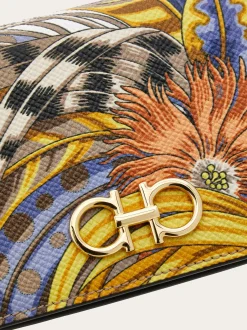 Gancini compact wallet - Women