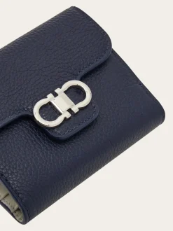 Gancini compact wallet - Women