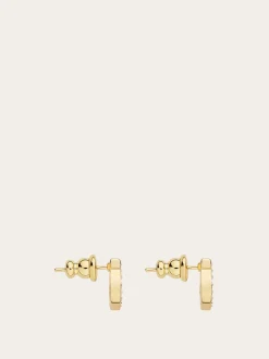 Gancini crystals earrings (S) - Women