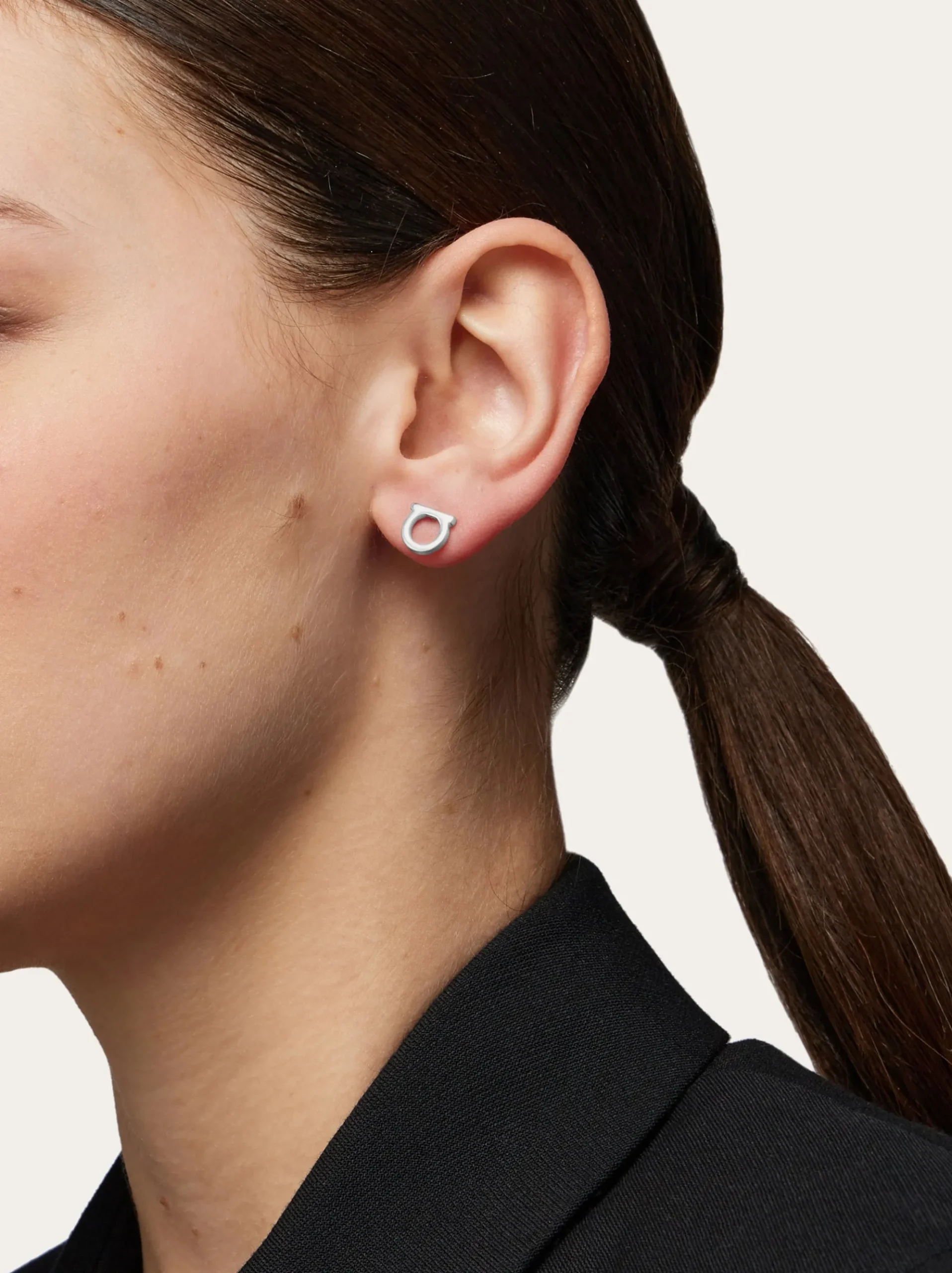 Gancini earrings (S) - Women