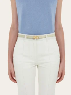 Gancini fixed belt - Women