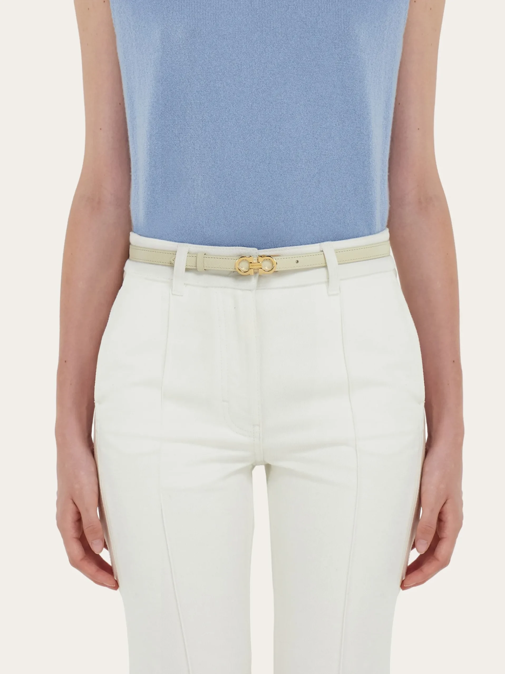 Gancini fixed belt - Women