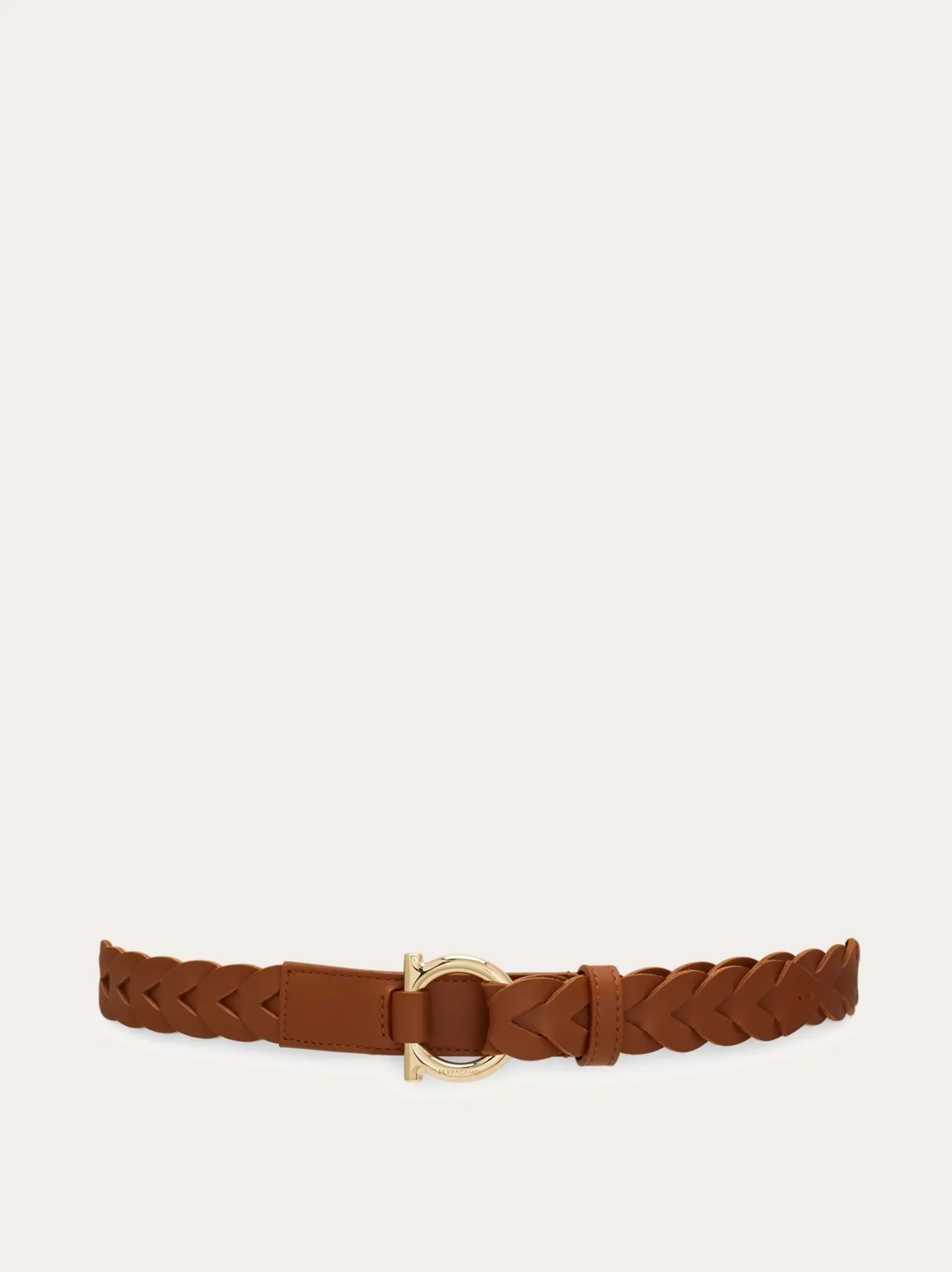 Gancini fixed belt - Women