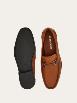 Gancini ornament loafer - Men