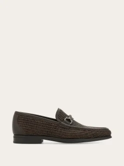 Gancini ornament loafer - Men
