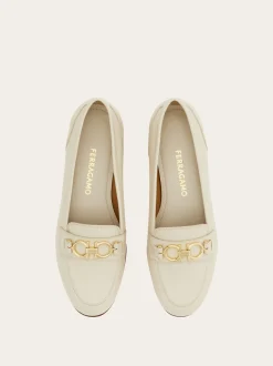 Gancini ornament moccasin - Women