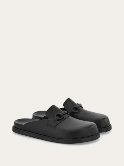 Gancini ornament mule - Men