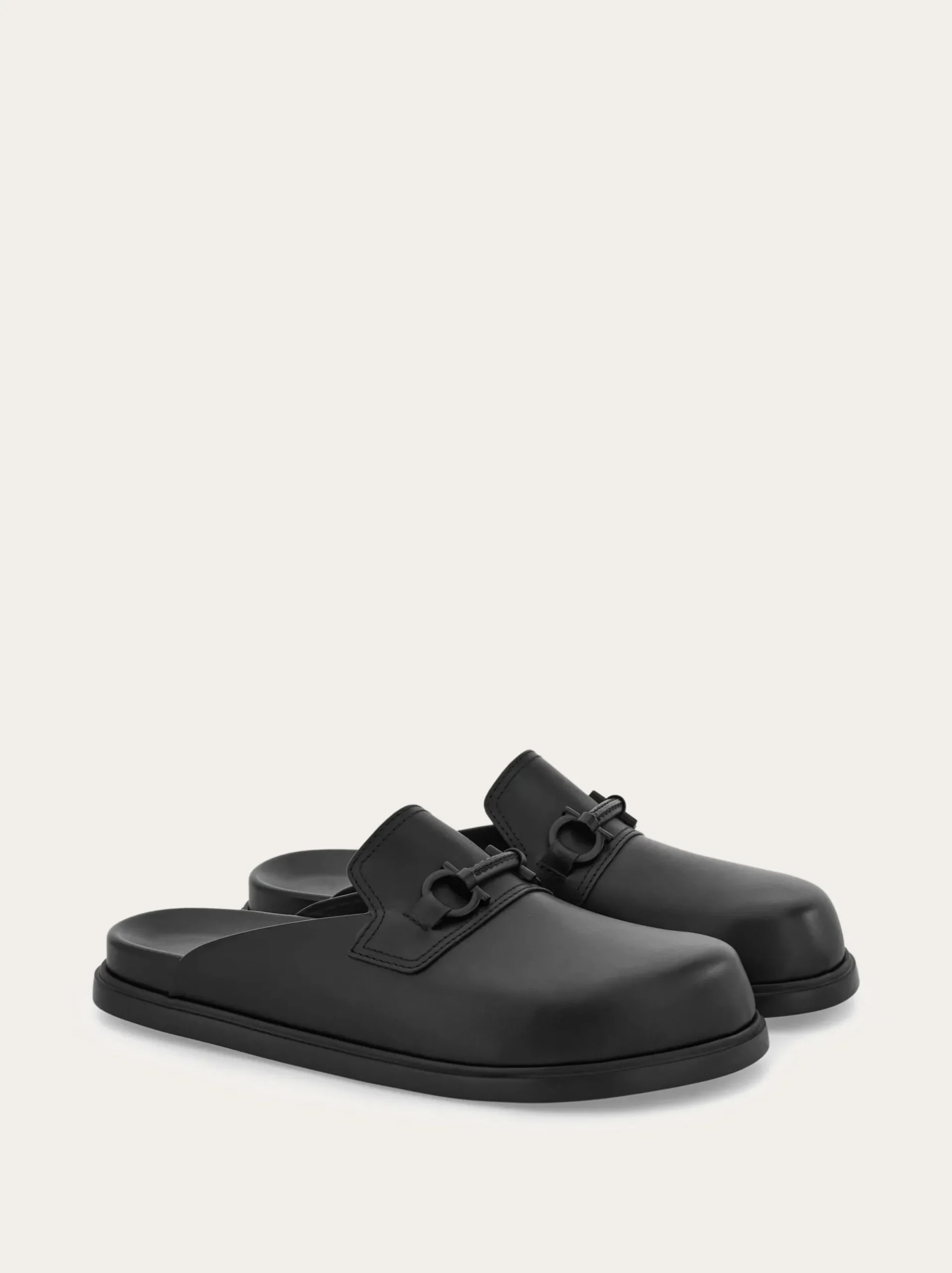 Gancini ornament mule - Men
