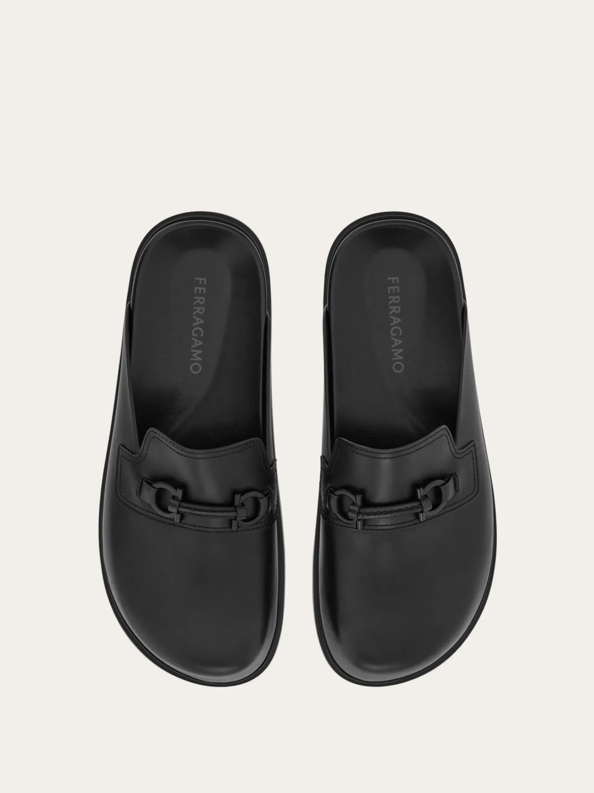 Gancini ornament mule - Men