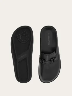 Gancini ornament mule - Men