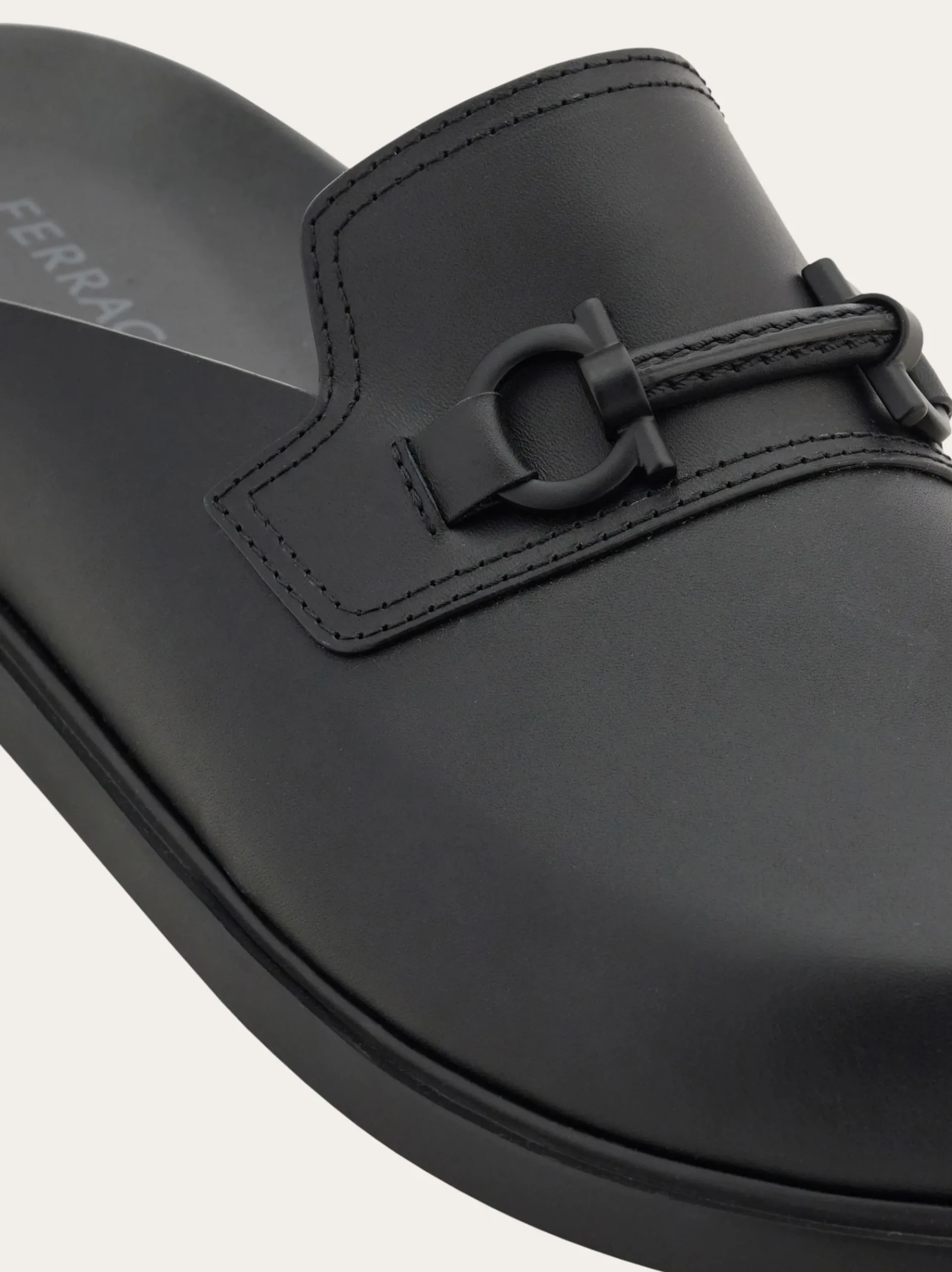 Gancini ornament mule - Men