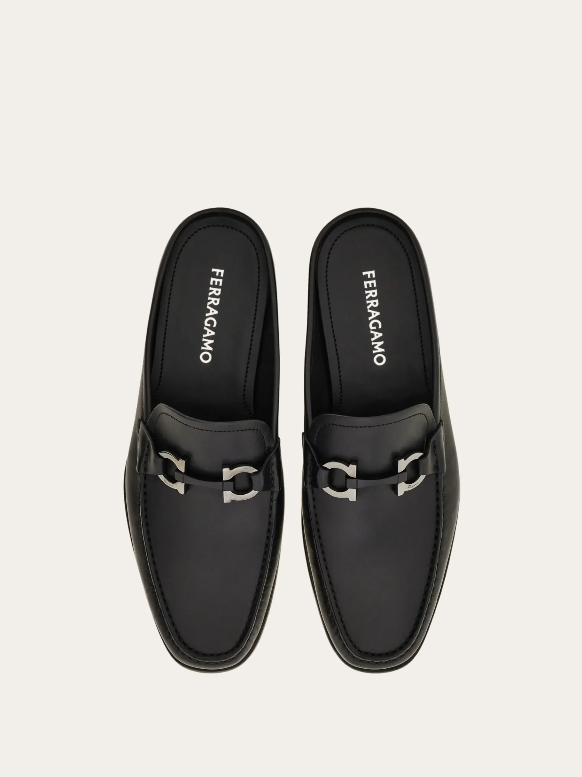 Gancini ornament mule - Men