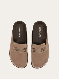 Gancini ornament mule - Men