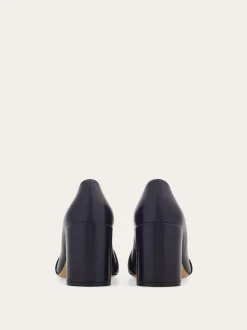 Gancini ornament pump with bock heel - Women