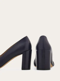 Gancini ornament pump with bock heel - Women