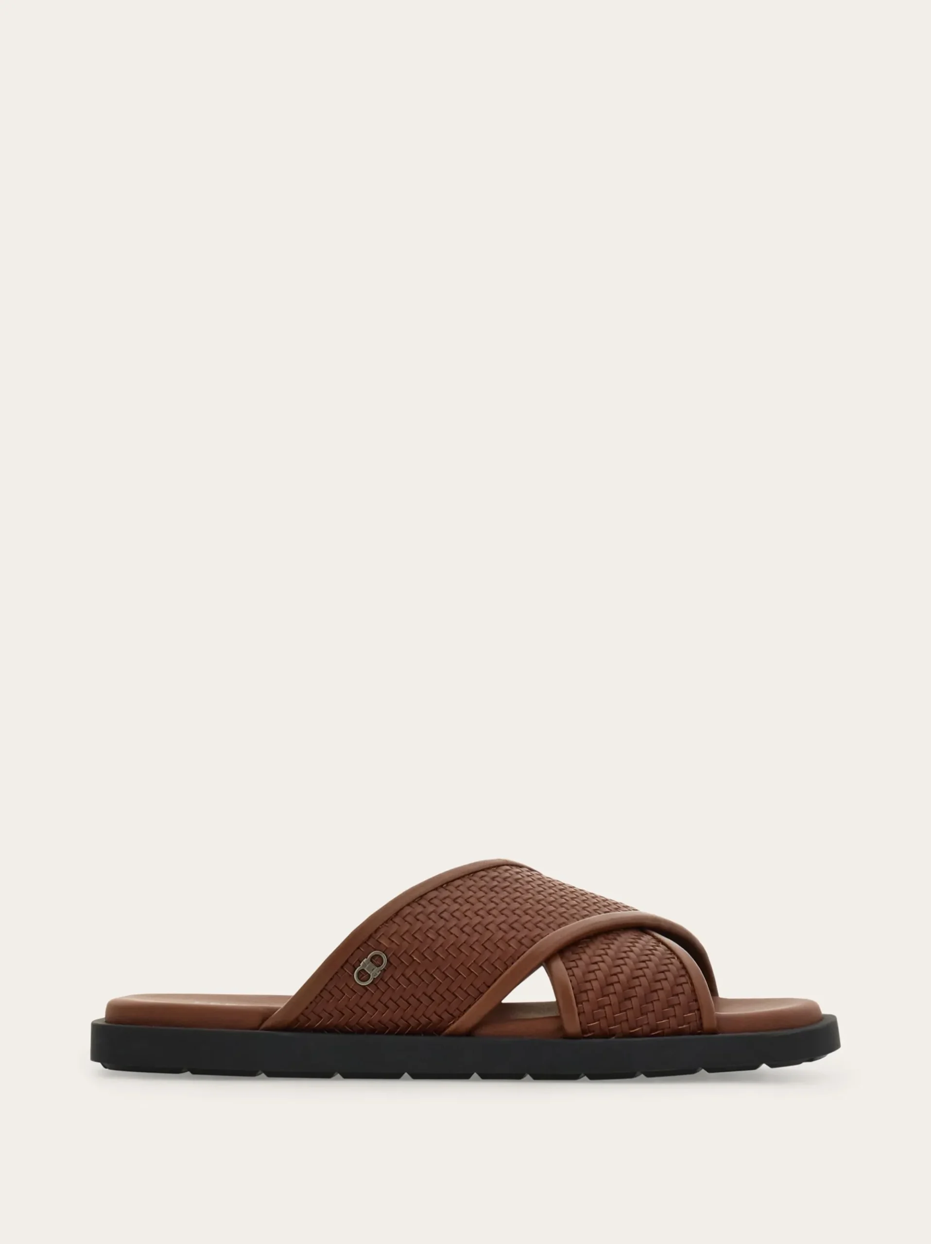 Gancini ornament sandal - Men