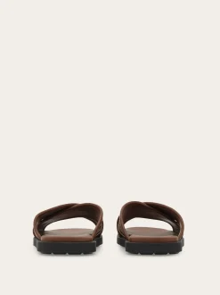 Gancini ornament sandal - Men