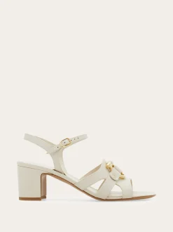 Gancini ornament sandal - Women