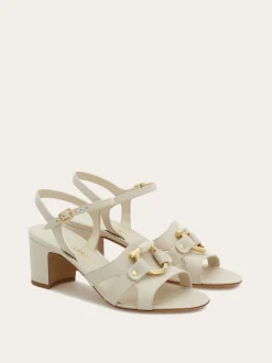 Gancini ornament sandal - Women