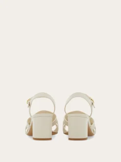 Gancini ornament sandal - Women
