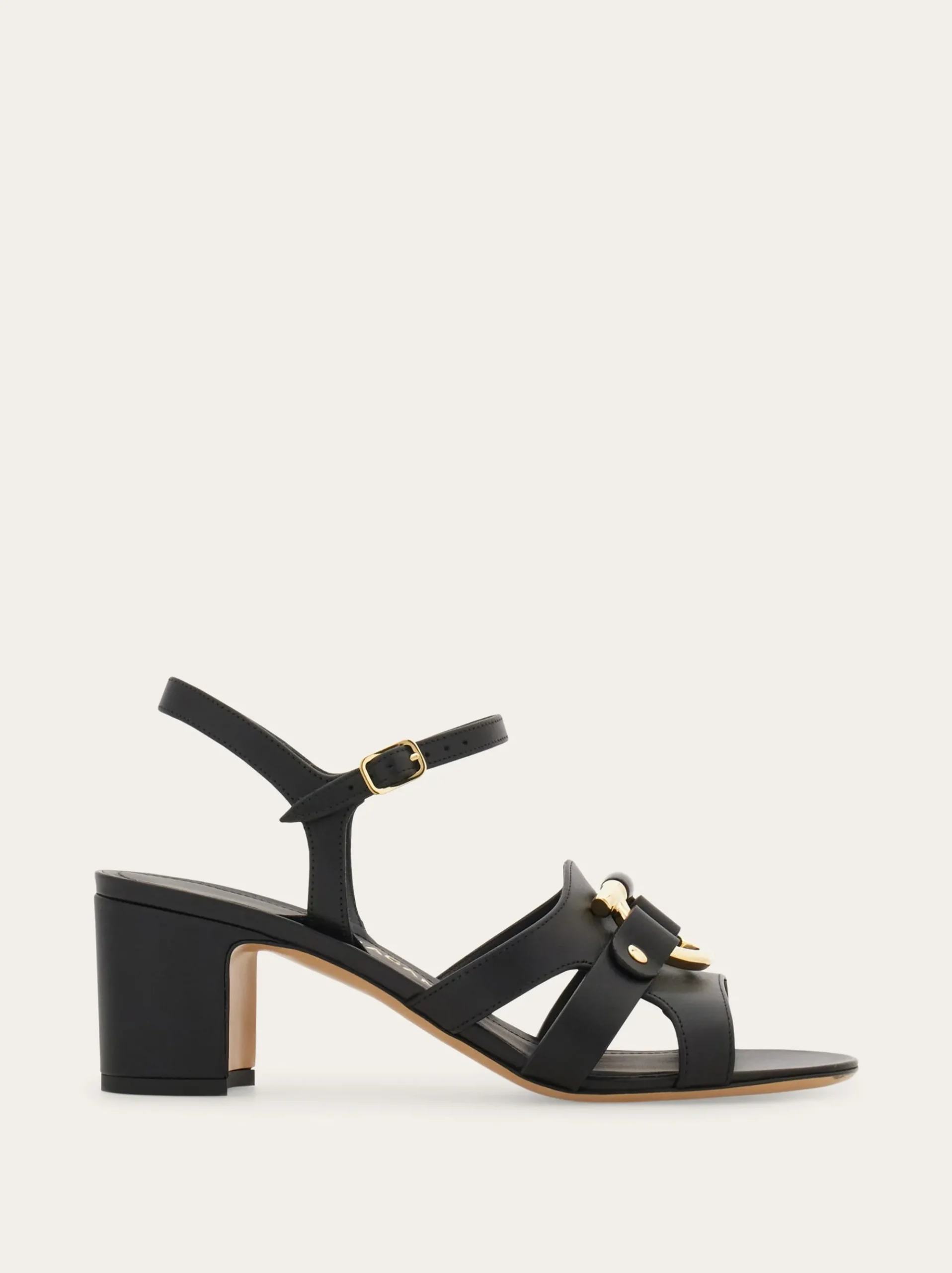 Gancini ornament sandal - Women