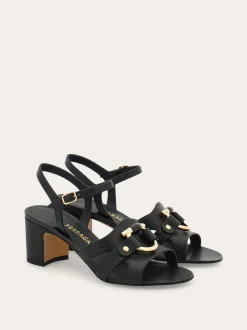 Gancini ornament sandal - Women