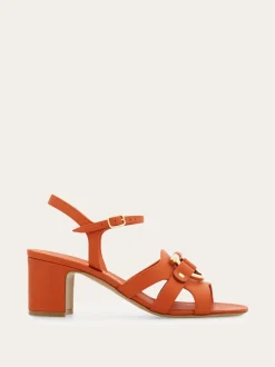 Gancini ornament sandal - Women