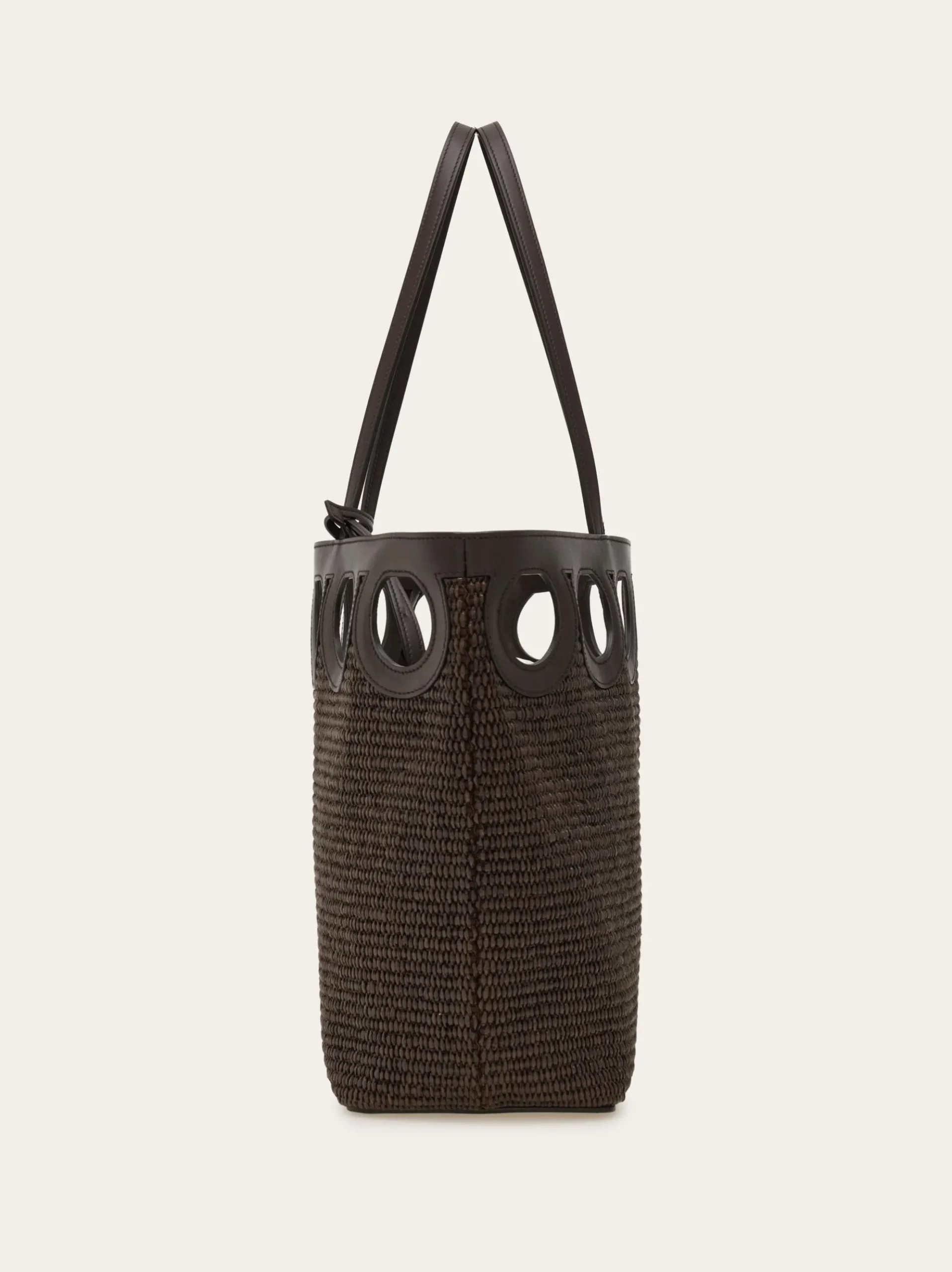 Gancini outline tote bag (M) - Women