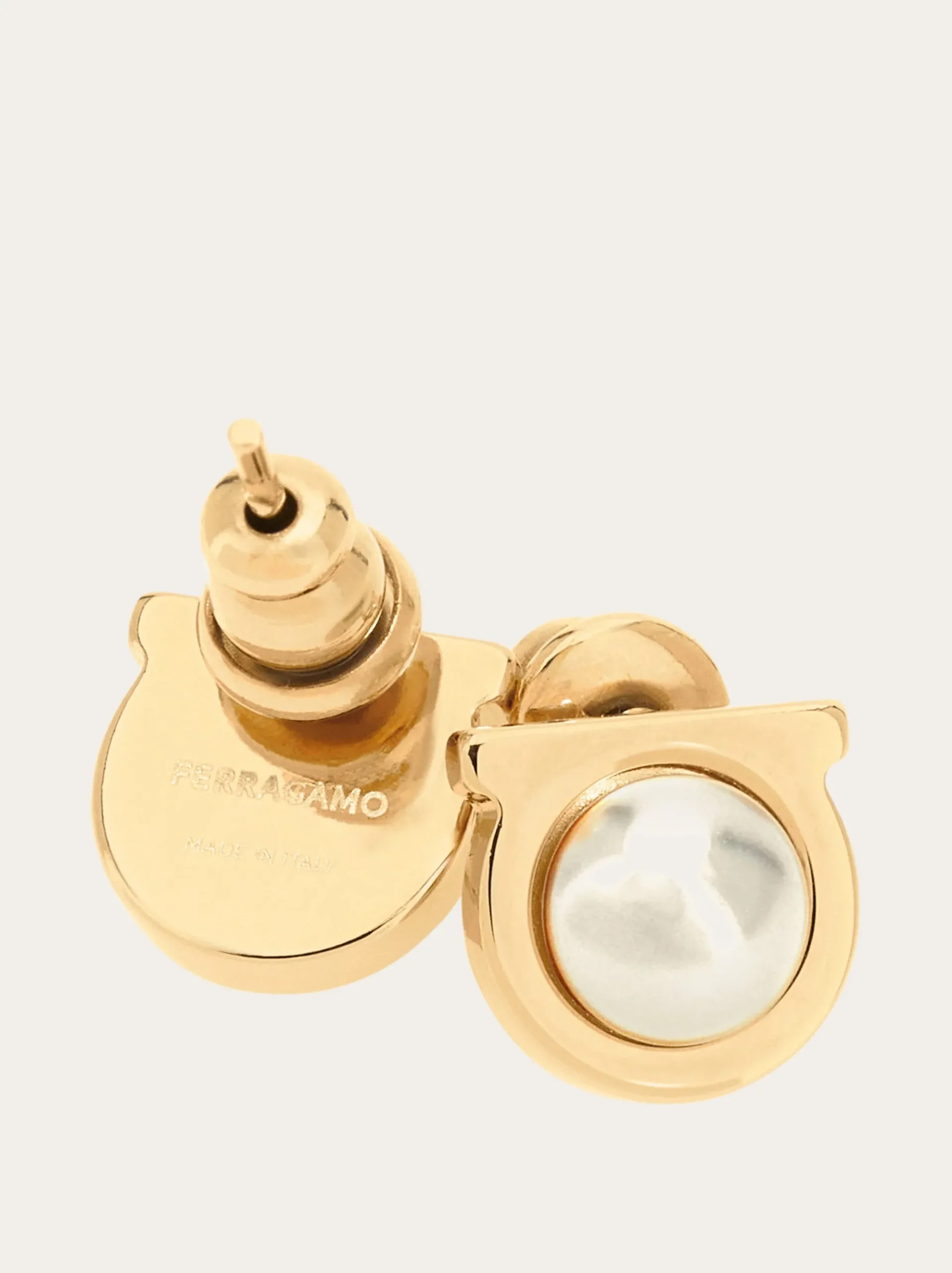 Gancini pearls earrings - Women