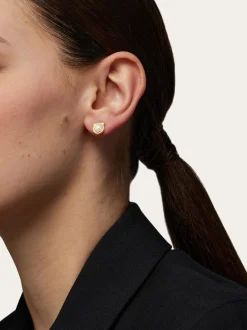 Gancini pearls earrings - Women
