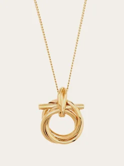 Gancini pendant necklace - Women