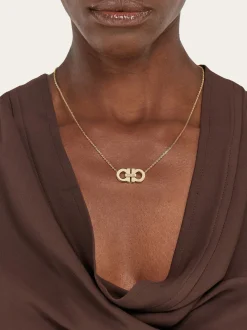 Gancini pendant necklace - Women