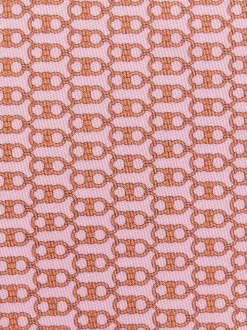 Gancini print silk tie - Men