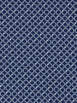 Gancini regimental print silk tie - Men