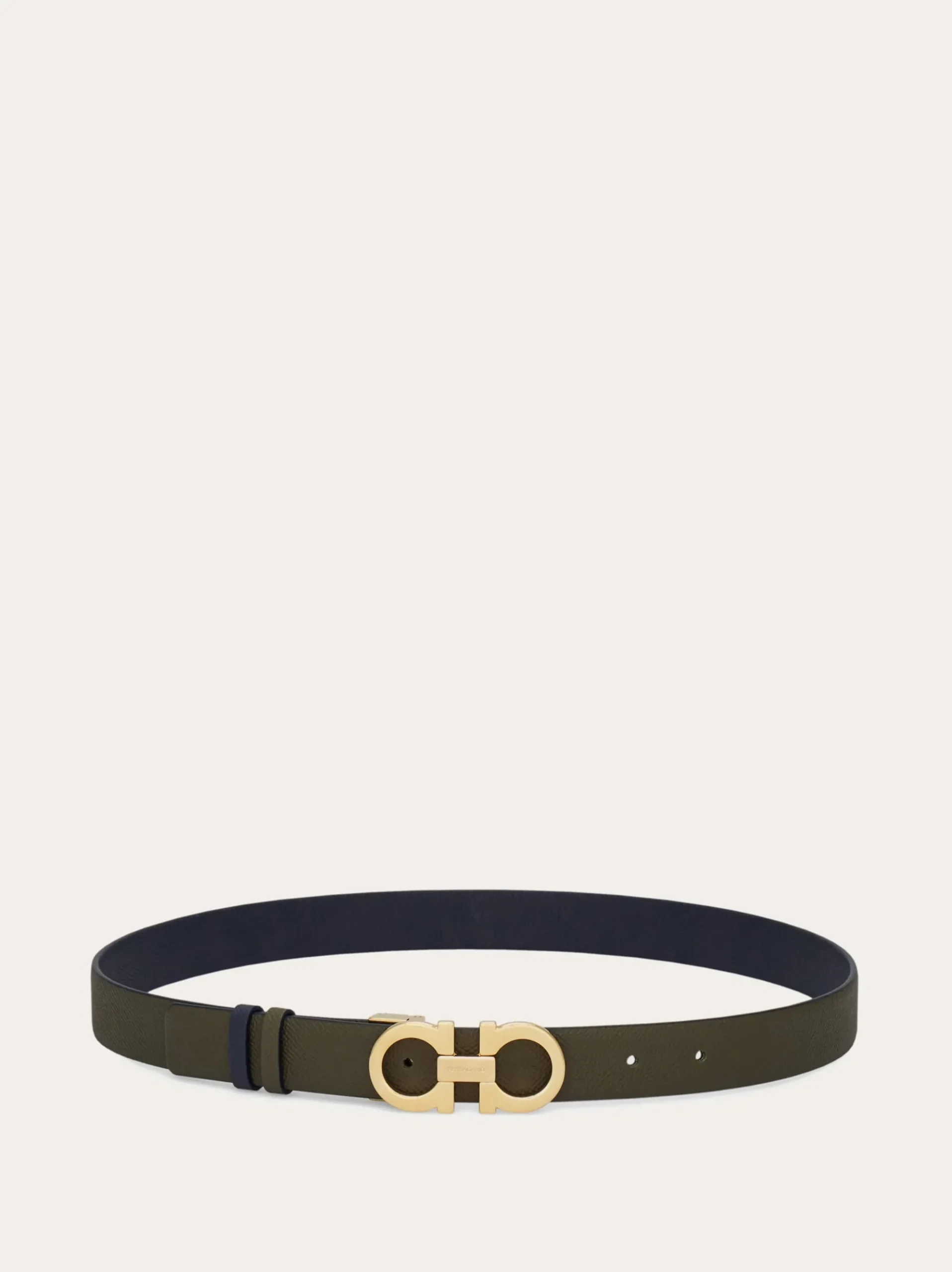 Gancini reversible and adjustable belt - Women